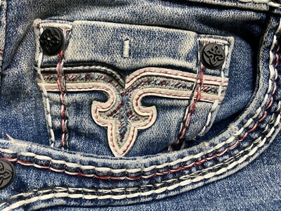 ジャッキーさん PRIVATE CHEROKEE BOYS STRAIGHT FIT DENIM JEANS SZ 16 W30xL30 Black