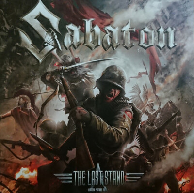 SABATON The Last Stand LIMITED 2LP PICTURE VINYL 2016
