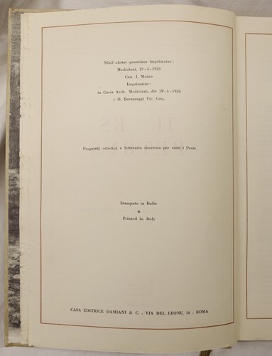 LIBRO ANTICO old book TU ES PETRUS TUTTI I PAPI GLI ANNI SANTI IL VATICANO 1950 - Foto 3 di 8