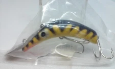 Herter's LAZY IVER GO DEEPER/Lazy Ike Tiger Stripe 3 1/4" Crankbait Lure JAPAN