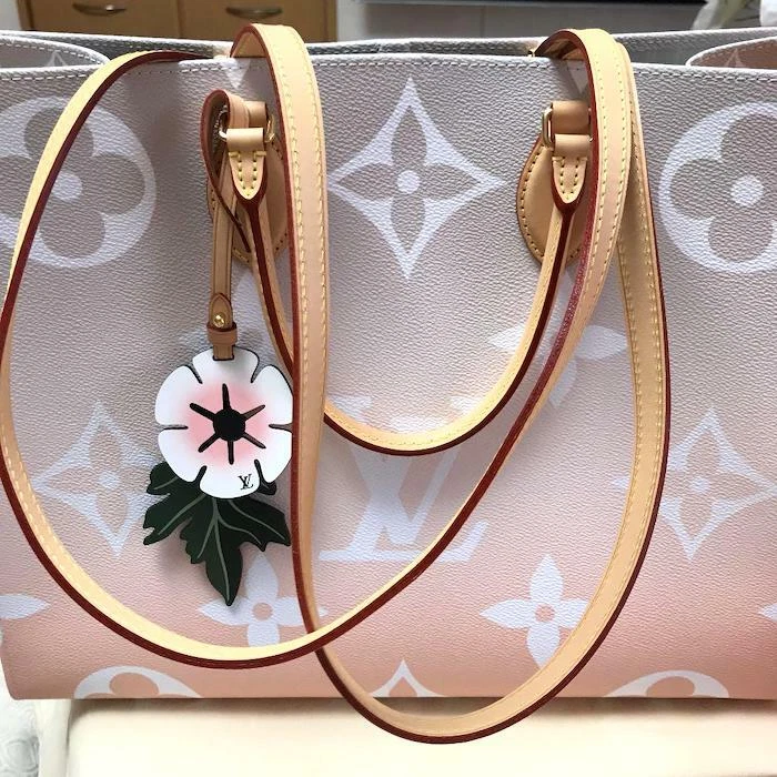 Louis Vuitton Peach Mist Monogram By the Pool Neverfull MM Tote