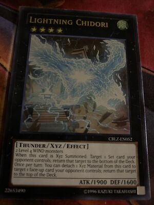 遊戯王OCG デュエルモンスターズ Lightning Chidori 1st Edition