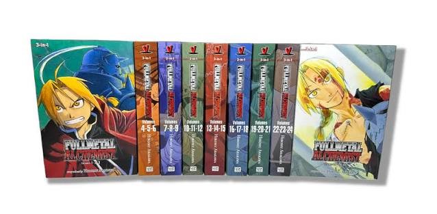 Fullmetal Alchemist Manga 3 en 1 - Serie Completa Vol 1-27 - Viz Media