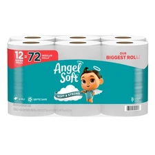 Bath Tissue - 12 Super Mega Rolls