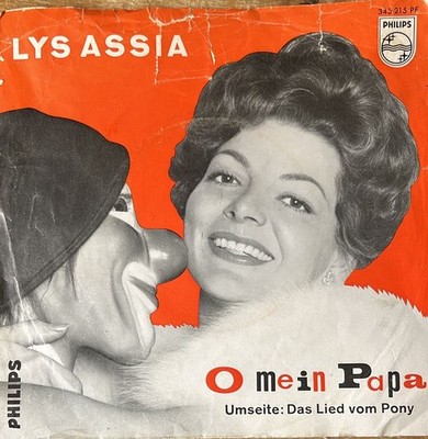 Lys Assia : O mein Papa 7'' Single 1964
