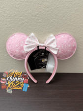 Loungefly Disney Minnie Mouse Polka Dot Pink Ears Headband