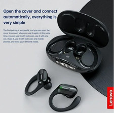 Lenovo XT80 True Wireless Earphones   Bluetooth 5.3 Earbuds with Mic Button