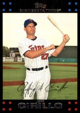 Jeff Cirillo 2007 Topps #503 Minnesota Twins MLB READ FREE SHIPPING AutographDen