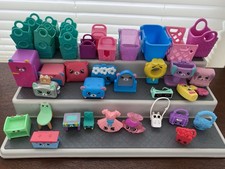 42 Piece Shopkins McDonald's Happy Place Figures And Totes