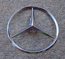Mercedes Benz Star 3.375 Trunk Emblem Badge Decal Logo Oem Genuine Original