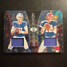 2024 Panini Illusions Deja Vu Dual Patch Josh Allen Jim Kelly /199