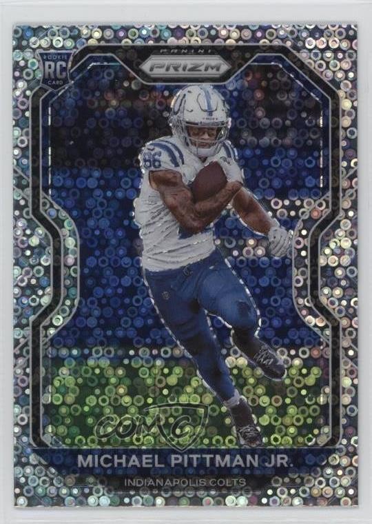 2020 Panini Prizm Rookie No Huddle Prizm Michael Pittman Jr #333 2h5