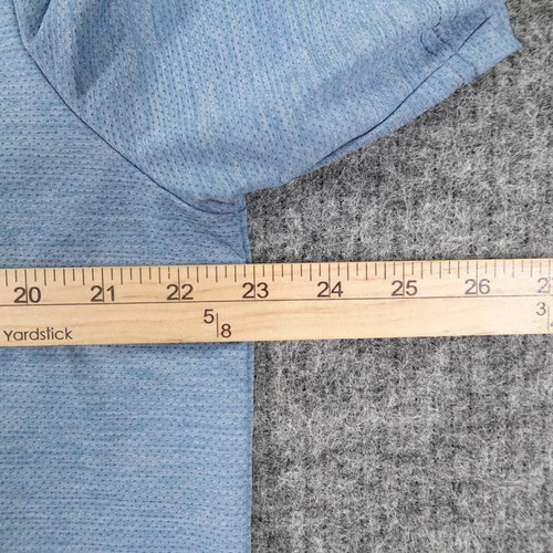Travis Mathew T-Shirt Mens Extra Large Blue Heather Scenic Vista Performance - Picture 8 of 8