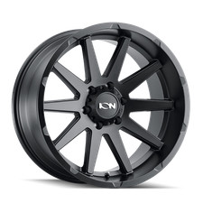 17x9 Ion 143 Matte Black Wheel 5x5.5 18mm