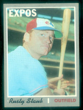 1970 TOPPS #585 RUSTY STAUB NRMT