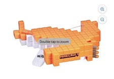 NERF Minecraft Pillager's Crossbow Dart-Blasting Crossbow Pre Owned No Darts