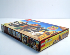 1996 Lego Sheriff's Lock-Up 6755 System Wild West EMPTY BOX ONLY & INSTRUCTIONS