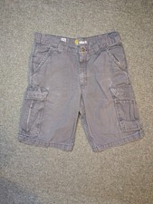 Carhartt Cargo Shorts Mens 32 Gray Force Relaxed Fit Ripstop Canvas Work Utility