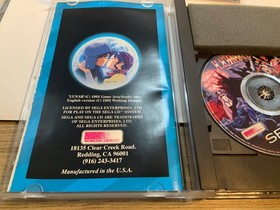 Lunar Eternal Blue & Silver Star for Sega CD Both CIB Both Manuals reg card blue