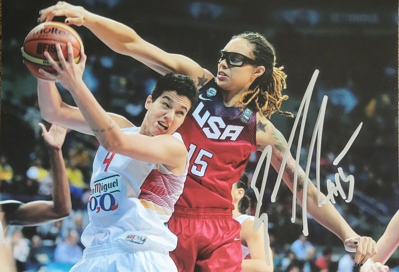 Brittney Griner (Phoenix Mercury) Team USA Signed 5x7 Photo 