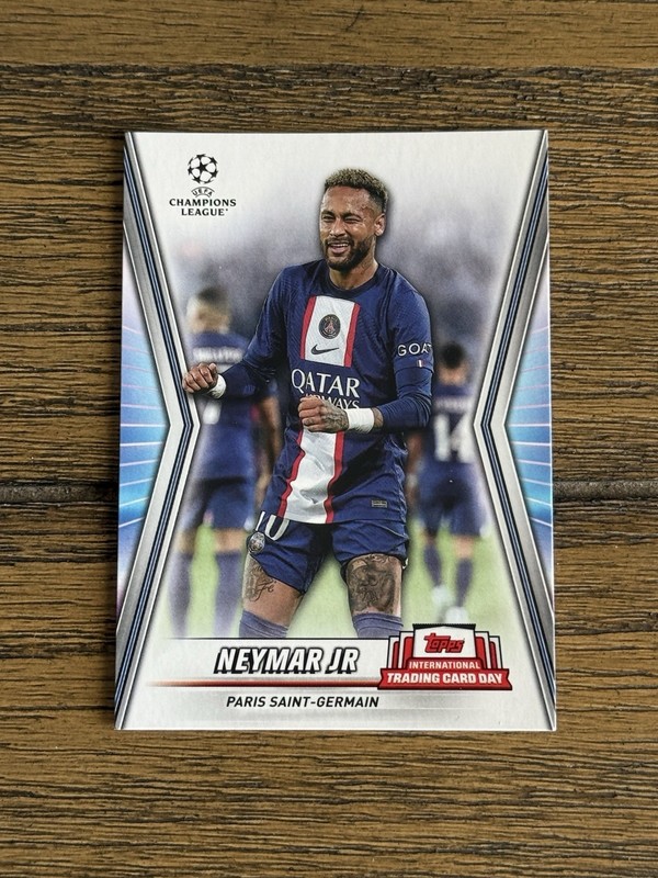 2023 Topps International Trading Card Day UEFA UCL Neymar Jr NTCD-S23
