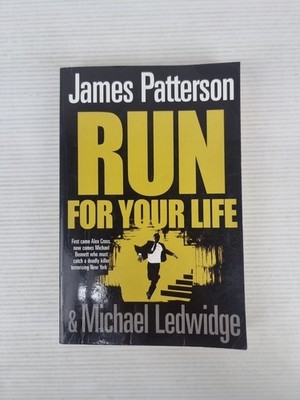 Run For Your Life by James Patterson (Paperback Novel, 2009)