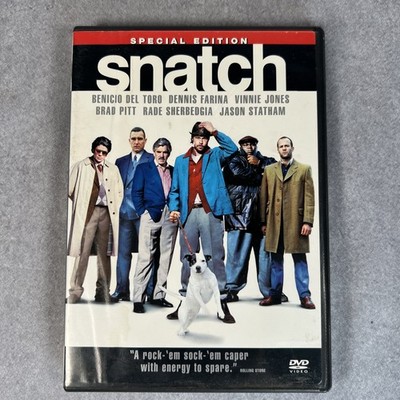 Snatch Special Edition DVD Movie - Guy Ritchie - Benicio Del Toro - Brad Pitt