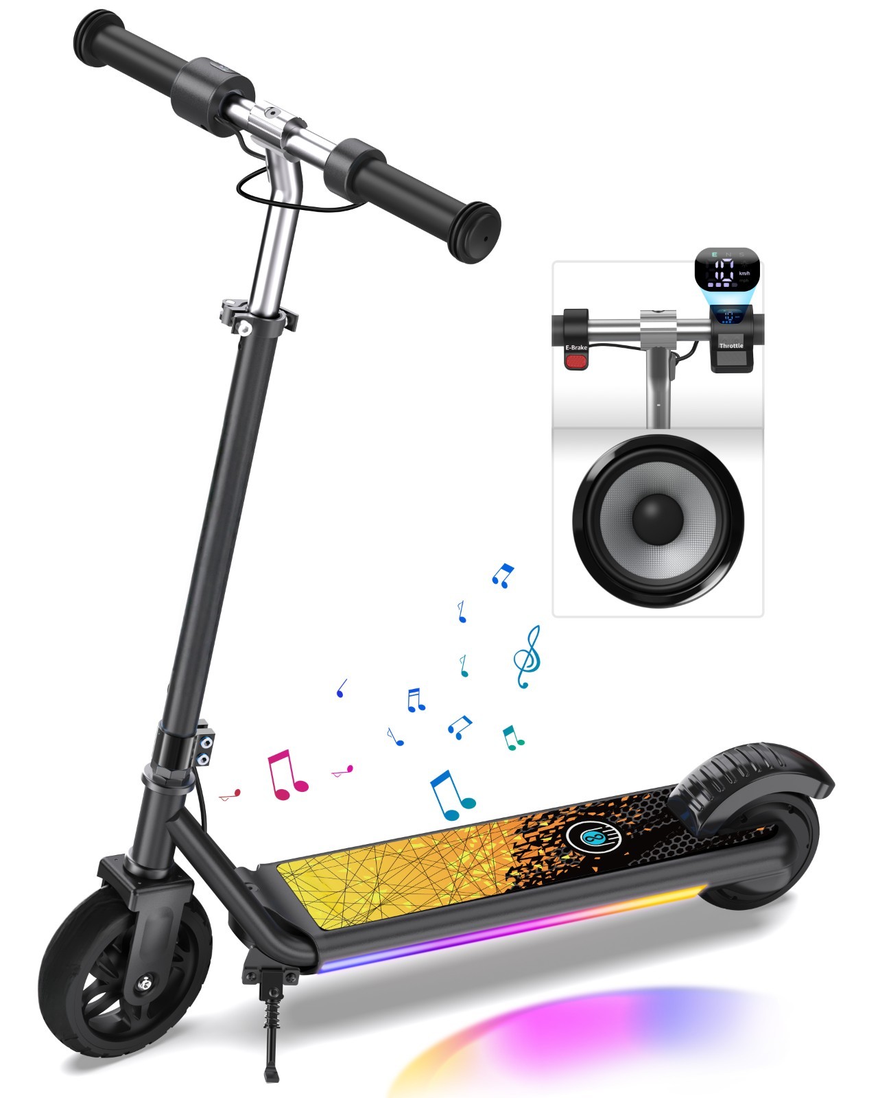 MIHOVER 150W 10mph Speed Kids Electric Scooter For 6-12 Year