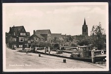Groot-Ammers, Haven, Postcard 