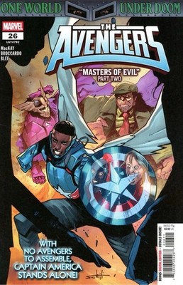 AVENGERS #26 (2025) MASTERS OF EVIL, JED MACKAY, ANDREA BROCCARDO, MARVEL, NM