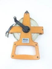 Vintage Keson 100 Feet Foot Fiberglass Measuring Tape Non Magnetic OTR 18-100