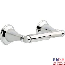Wall Mounted Toilet Tissue Holder Brass Chrome Durable Bathroom Accessory New
