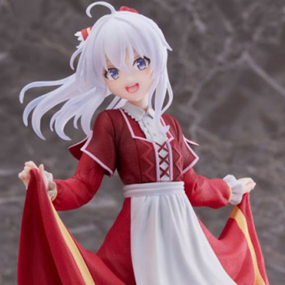 Figurine Elaina Coreful Wandering Witch Haute Qualité Finition Peinture Violette