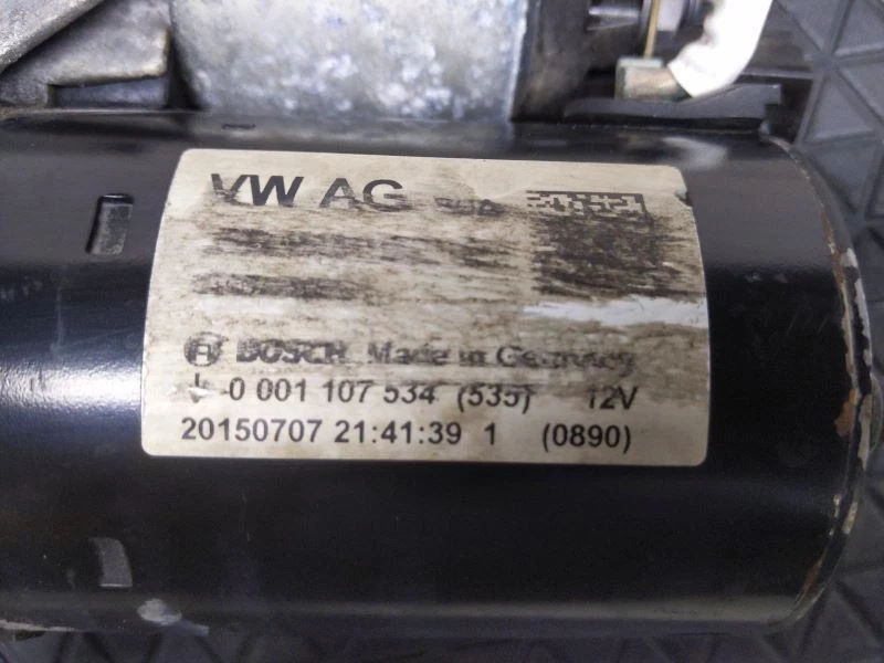 Motor De Arranque VIN Fp 7º Y 8º Dígito Turbo Se Adapta 13-17 AUDI Q5 737941 Foto 4 de 4