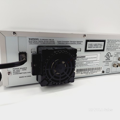 Sylvania HDRV200F VCR HDD DVD Recorder Burner 160gb Hard Drive Storage WORKS! - Picture 12 of 14