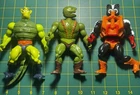 Vintage Masters of the Universe Lot He-man Whiplash Kobra Khan Stinkor MOTU