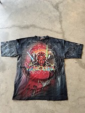 Vintage AOP Star Wars Episode 1 Jedi With Darth Maul Shirt. 1999 2000
