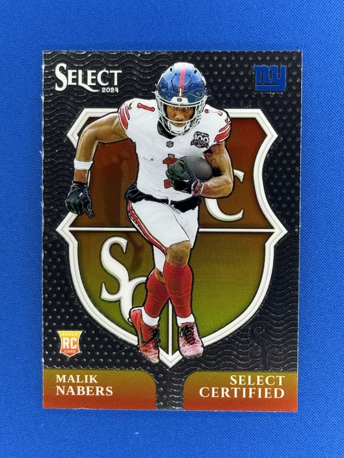 2024 Select #6 Malik Nabers Rookie Certified RC Giants