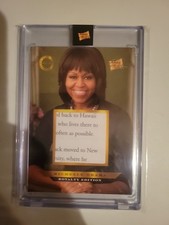 2025 Pieces Of The Past Royalty Michelle Obama Encased Relic