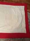 Red, Black, White Quilt  55x70” Hand Stitched & Quilted, Very Nice Antique — photo 8