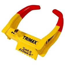 Trimax TCL65 - Trailer Wheel Lock - Fits 6"-10.5" Tires - Wheel Boot Lock for...