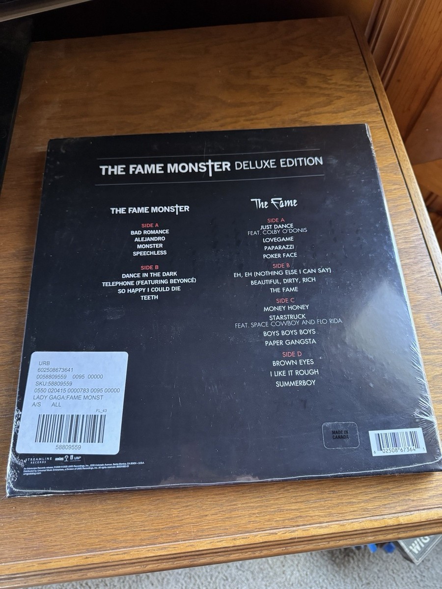Lady Gaga The Fame Monster (3XLP Color Vinyl, 2020) for sale