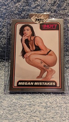 Hott Trading Card Number 20: Megan Mistakes Rare /100 Chase  PSA  
