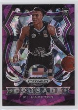 2020-21 Panini Prizm Draft Picks Crusade Purple Ice 95/149 RJ Hampton #93 4z8