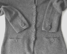 JOE TAFT 🚭 100% KASCHMIR CASHMERE STRICJACKE•  L 42 44  •ULTRAWEICH•GROBSTRICK