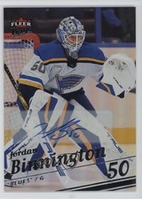 2025-26 Upper Deck Fleer Ultra SP Rainbow Foil Jordan Binnington #148 Auto 1nn9