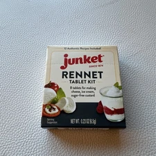 Junket Rennet Tablets 8 Count Box