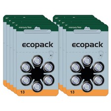 Varta Ecopack 13 Hörgerätebatterien (60er P...