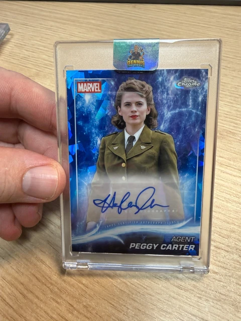 Topps Marvel Studios Sapphire - Auto - Agent Peggy Carter - Hayley Atwell