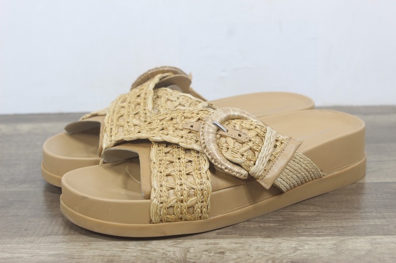 Marc Fisher Women's Welti Slide Sandals Sz:9.5M (FA-583)